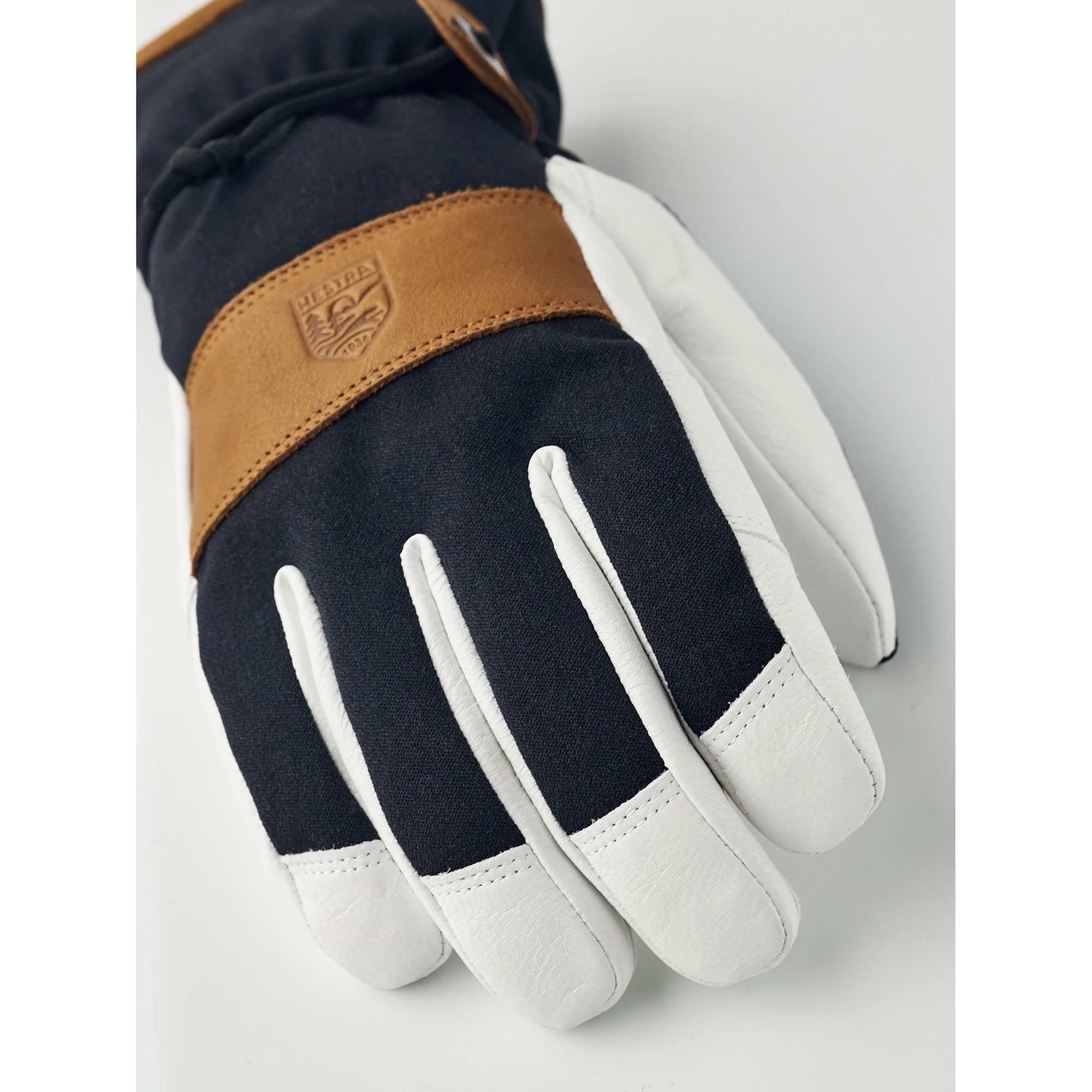 Voss Czone - 5 Finger Glove - Black/Cork - Image 3