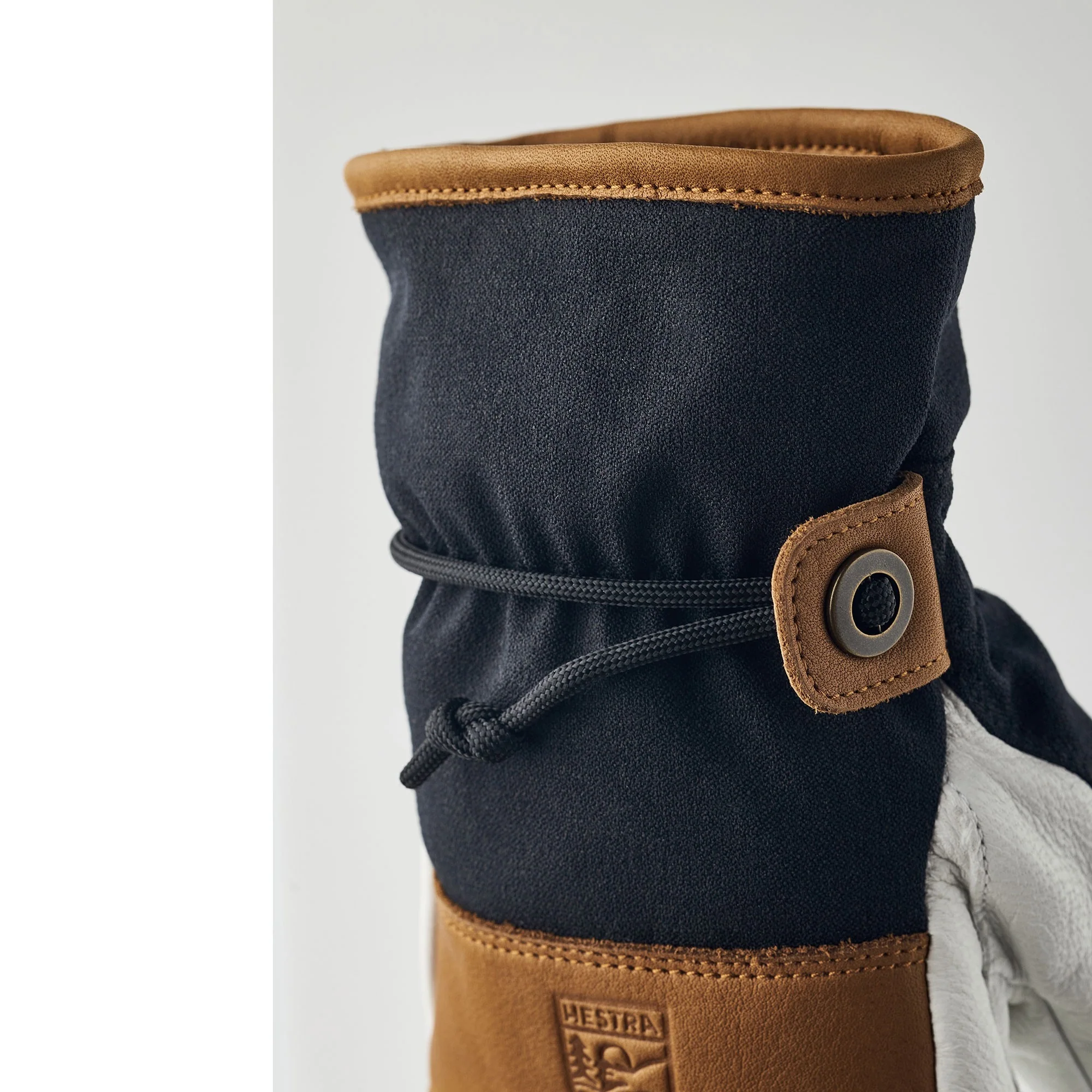 Voss Czone - 5 Finger Glove - Black/Cork - Image 5