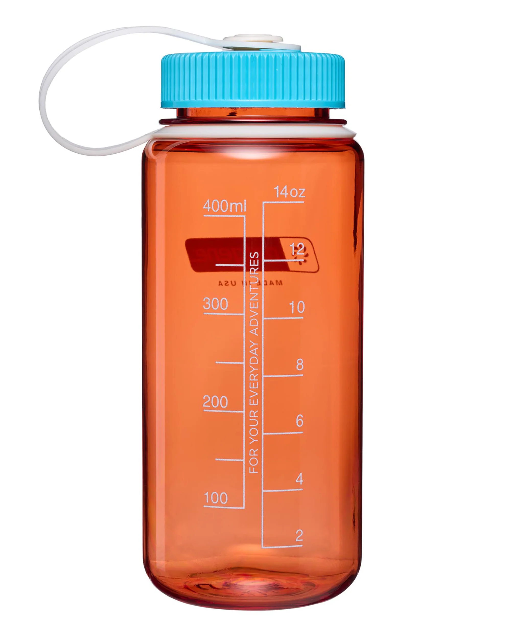 Wide Mouth 0.5L Tritan Sustain - Flame - Blue Atoll Cap - Image 2