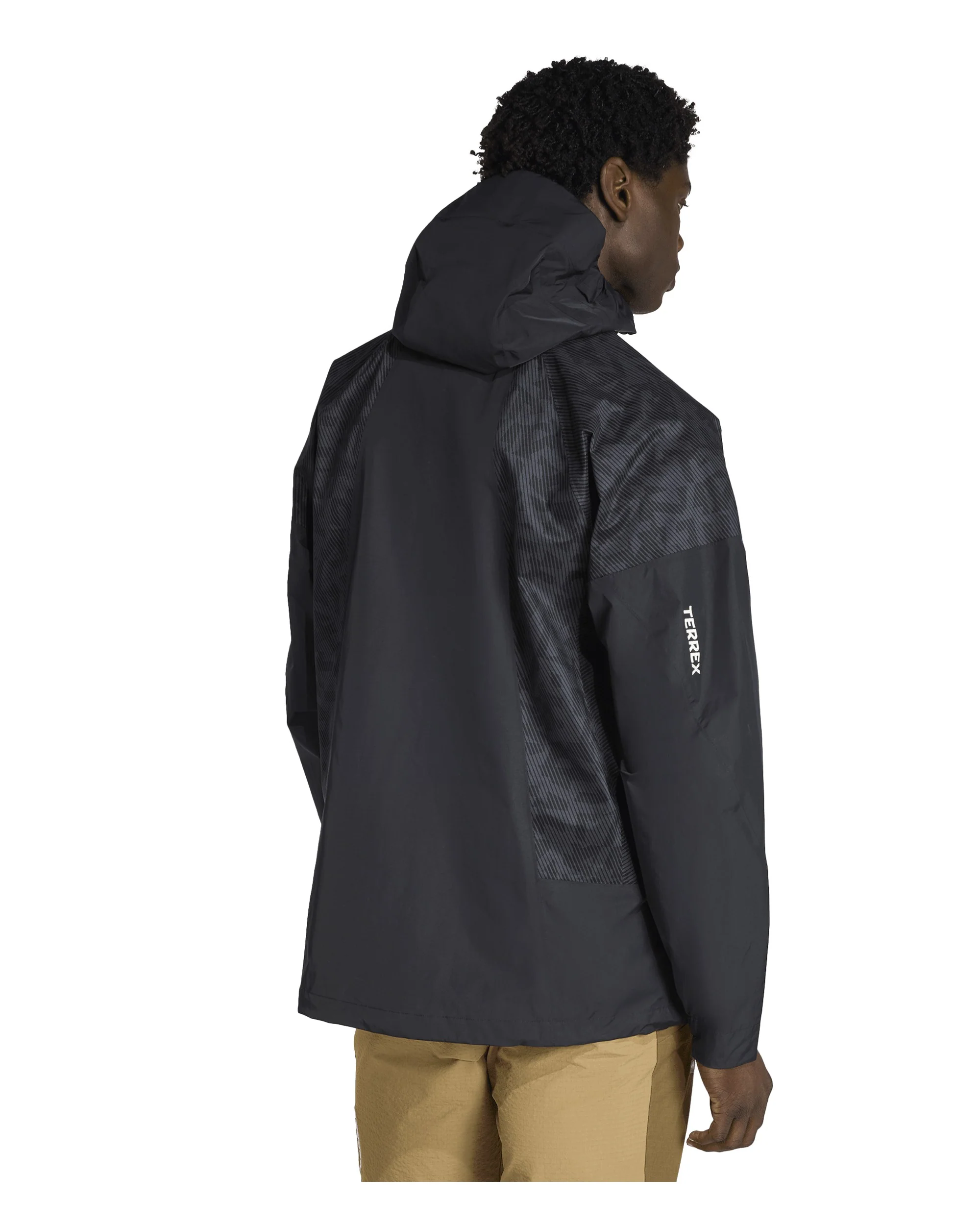 Xperior Hybrid Primeknit Climaproof Jacket Mens - Black - Image 3