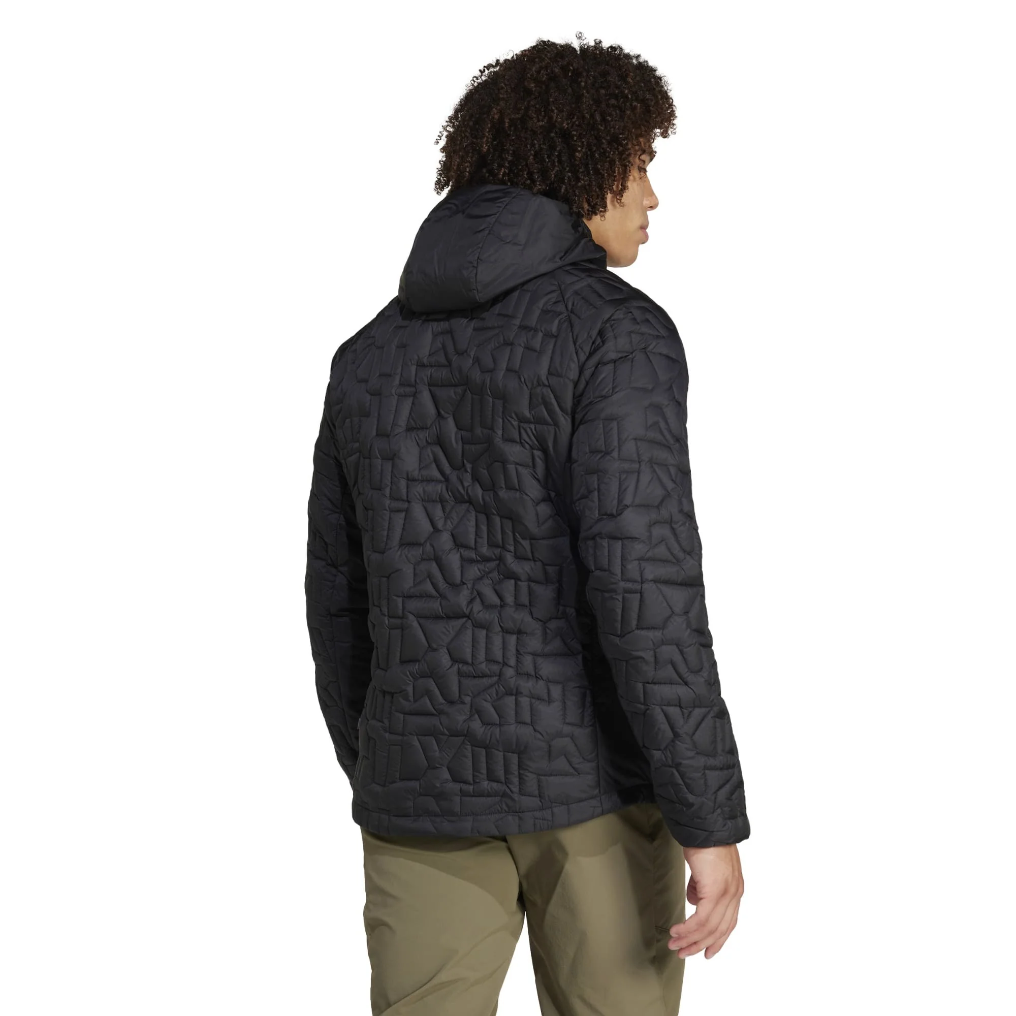 Xperior Light Hooded Jacket Mens - Black - Image 3