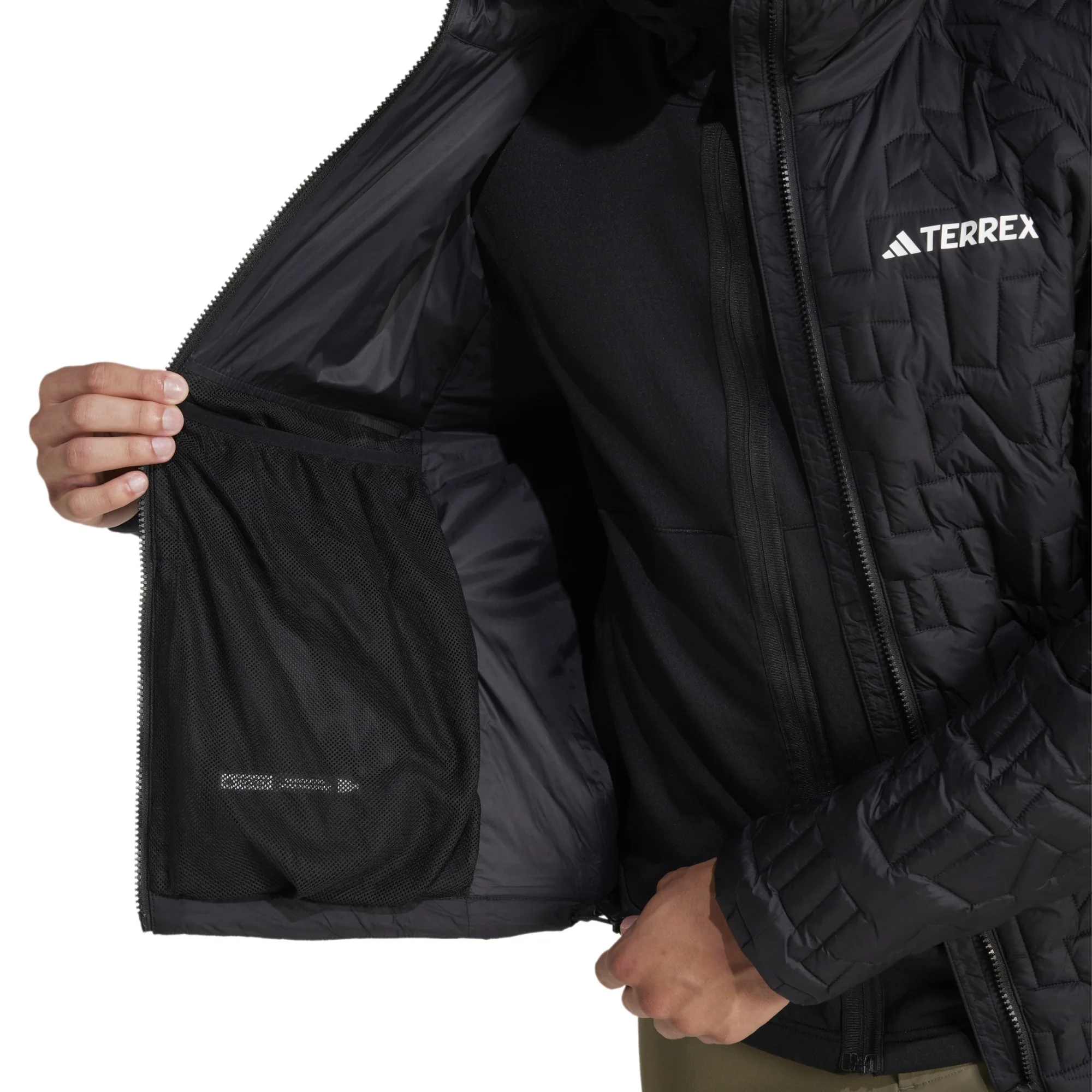 Xperior Light Hooded Jacket Mens - Black - Image 4
