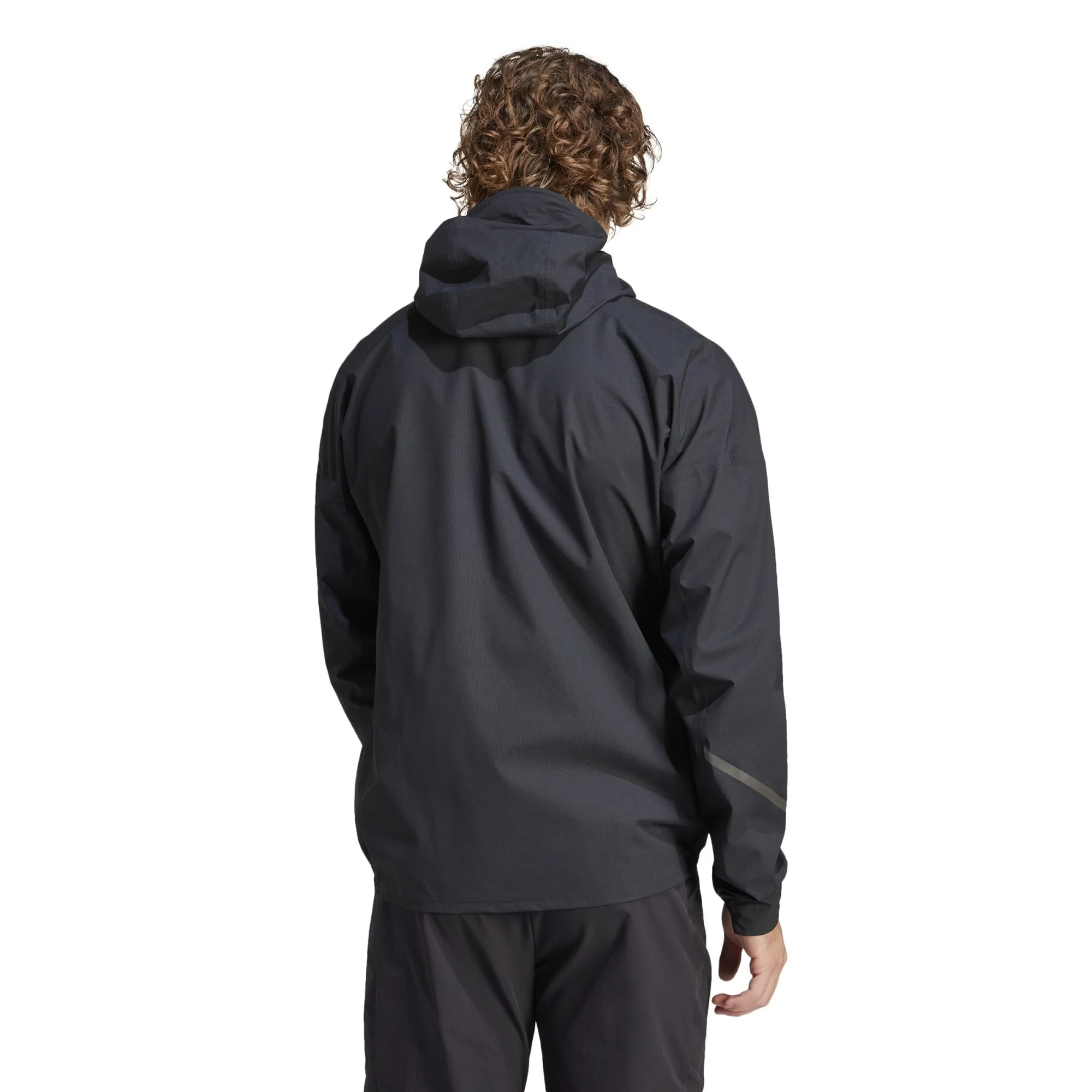 Xperior Light Rain Jacket Mens - Black - Image 3